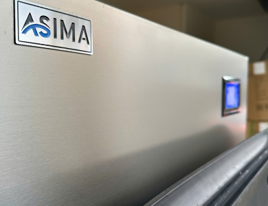 Máy làm đá viên 120kg ASIMA  MODEL  S-120