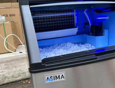 Máy làm đá viên 80kg ASIMA MODEL  S-80