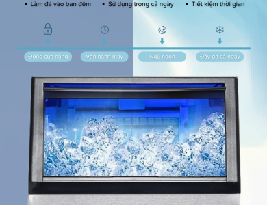 Máy làm đá viên 40kg ASIMA MODEL S-40