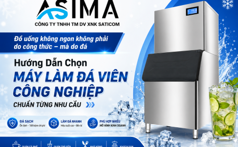 Hướng dẫn chọn máy làm đá viên công nghiệp chuẩn nhu cầu