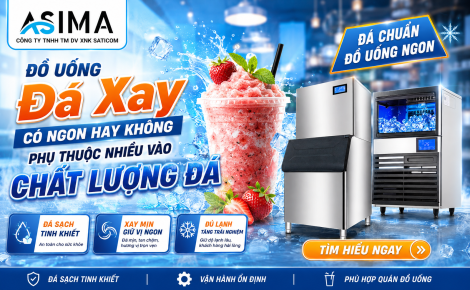 Đồ uống đá xay ngon hay không phụ thuộc chất lượng đá