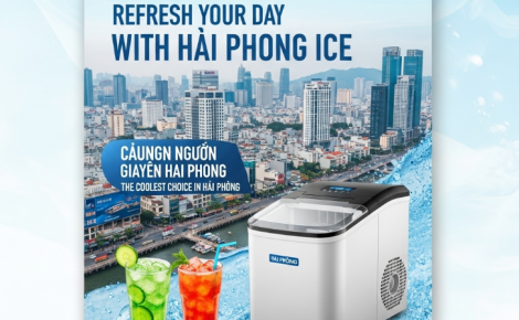 Máy làm đá Hải Phòng – Giải pháp tối ưu cho ngành kinh doanh nước giải khát, nhà hàng và quán ăn