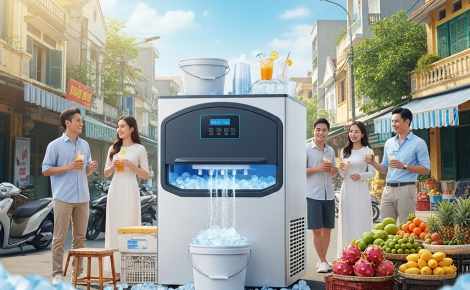 Máy làm đá Chí Linh | Giá tốt – Lắp đặt tận nơi – ASIMA