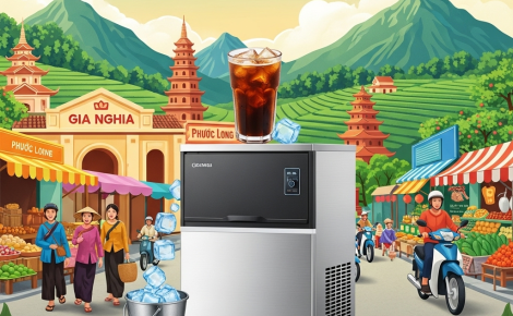 Máy làm đá Gia Nghĩa | Giá tốt – Bảo hành 24 tháng – ASIMA