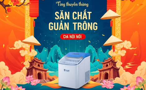 Máy Làm Đá Hà Nội – Giải Pháp Đá Sạch, Tiết Kiệm, Chủ Động Cho Mọi Mô Hình Kinh Doanh