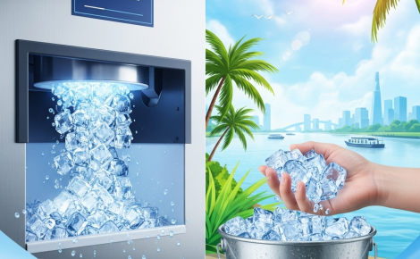 Máy Làm Đá Nhà Bè – Giải Pháp Đá Viên Sạch Cho Quán Ăn, Cà Phê & Nhà Hàng