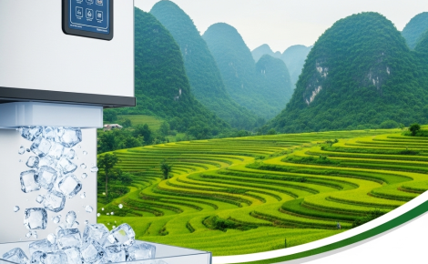 Máy Làm Đá Tuyên Quang | Đá Sạch – Giá Tốt – Bảo Hành 24 Tháng