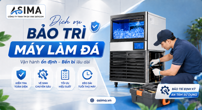 Bảo trì máy làm đá: Lợi ích, Quy trình và Những Lưu ý Quan Trọng