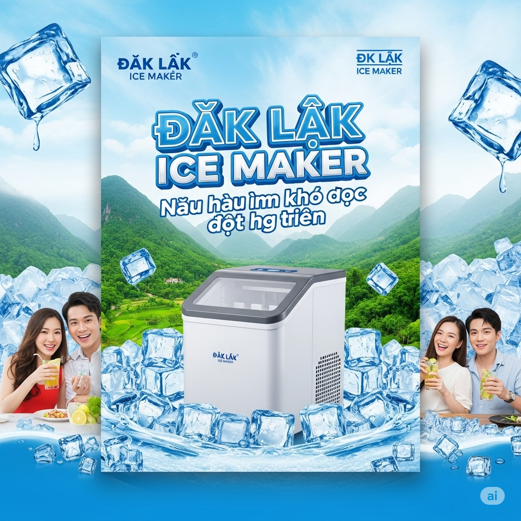 Máy làm đá Đắk Lắk