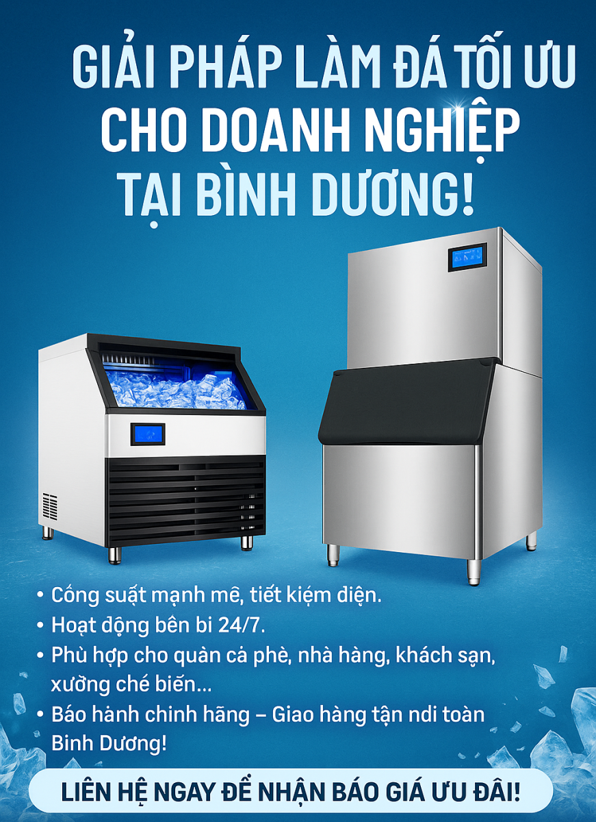 Máy làm đá Bình Dương