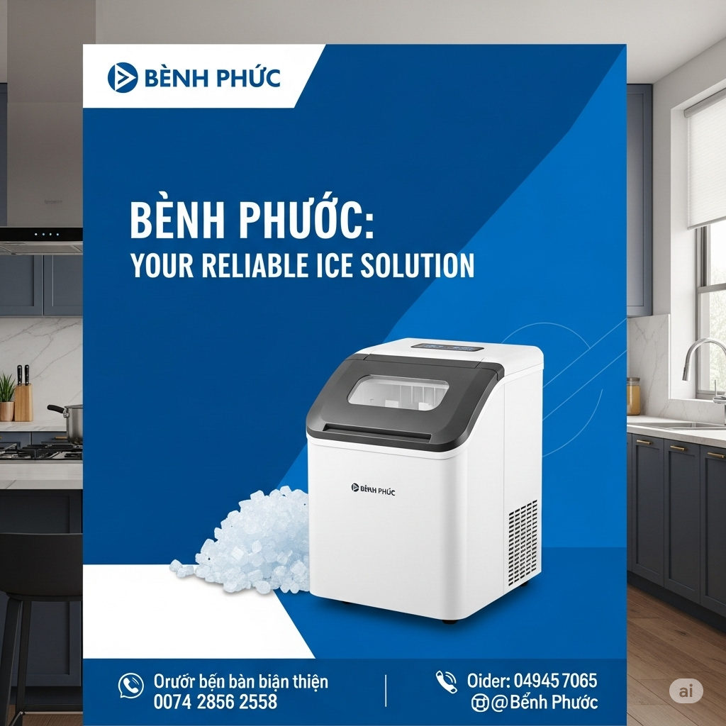 Máy làm đá Bình Phước