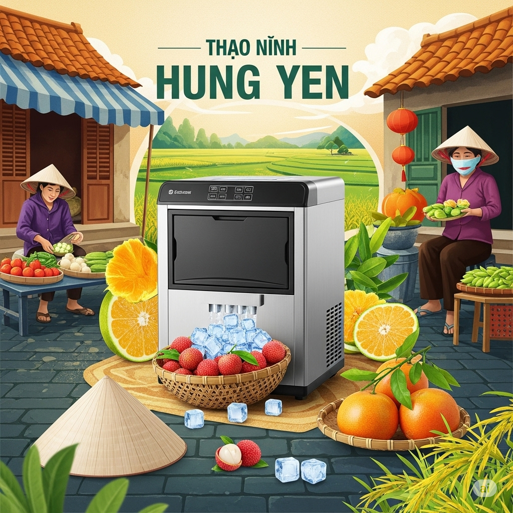 Máy làm đá Hưng Yên