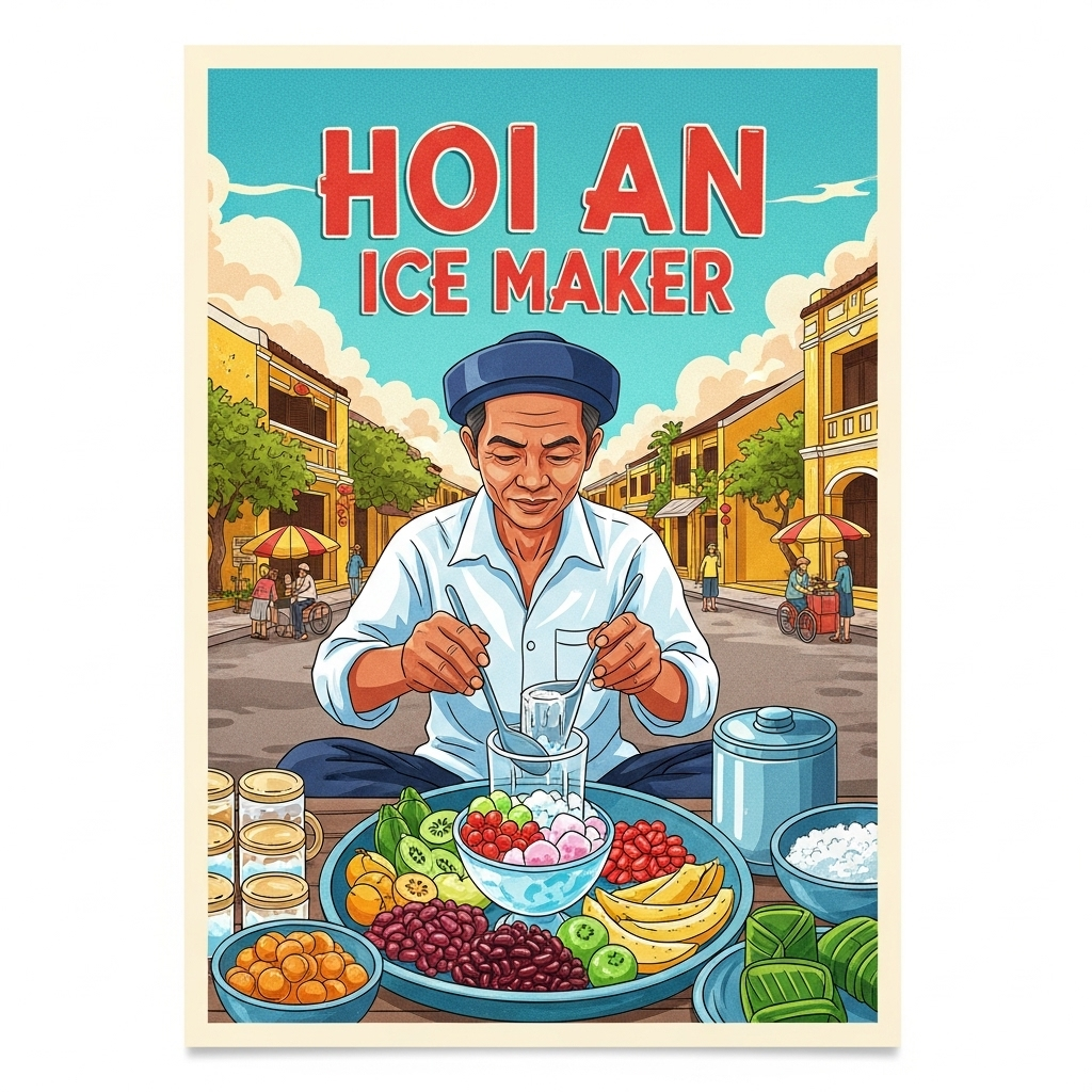 Máy làm đá Hội An