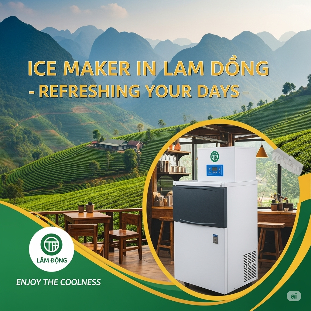Máy làm đá Lâm Đồng