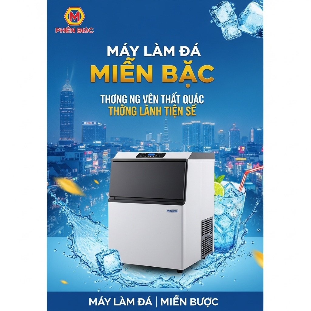 Máy làm đá miền Bắc