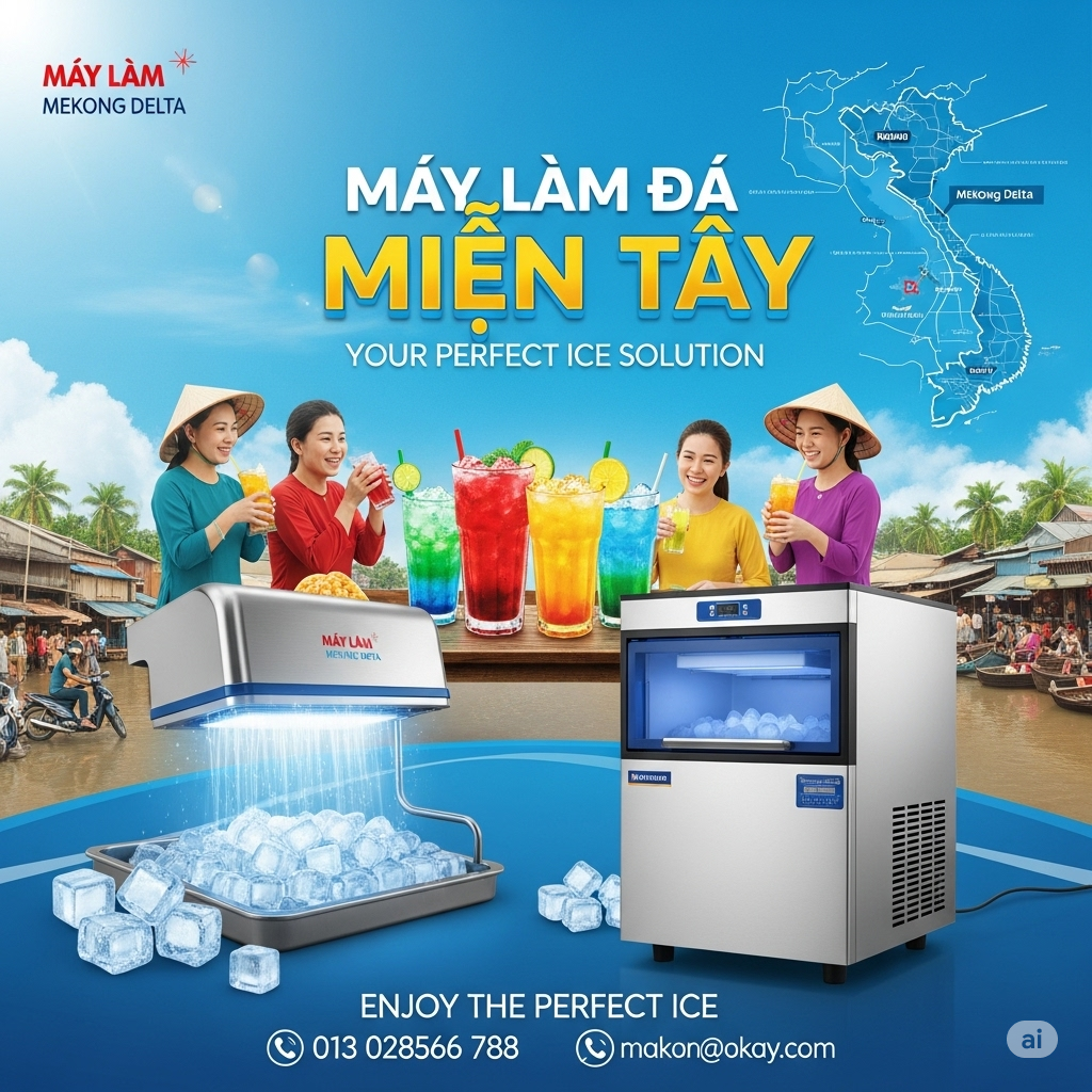 Máy làm đá miền Tây