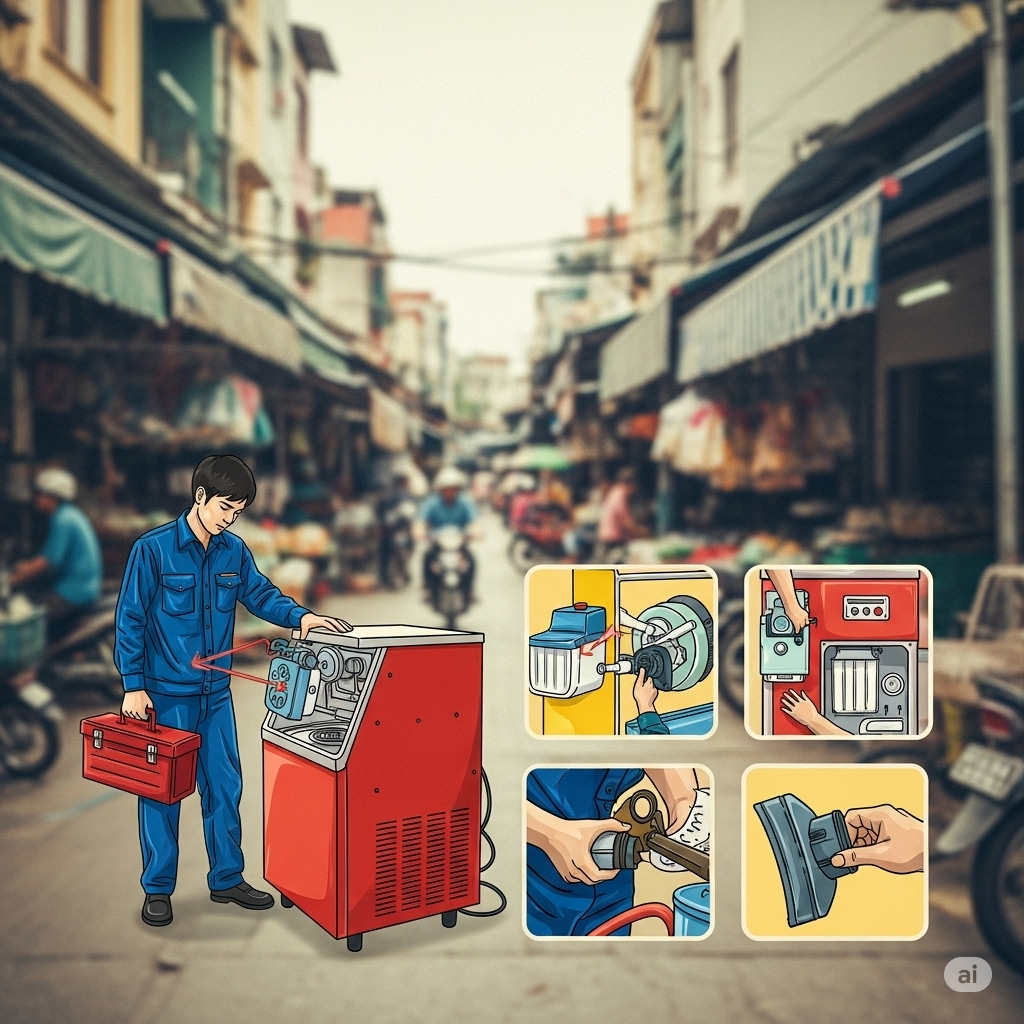 Sửa máy làm đá quận 4
