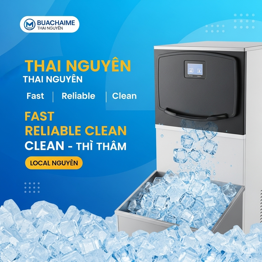 Máy làm đá Thái Nguyên