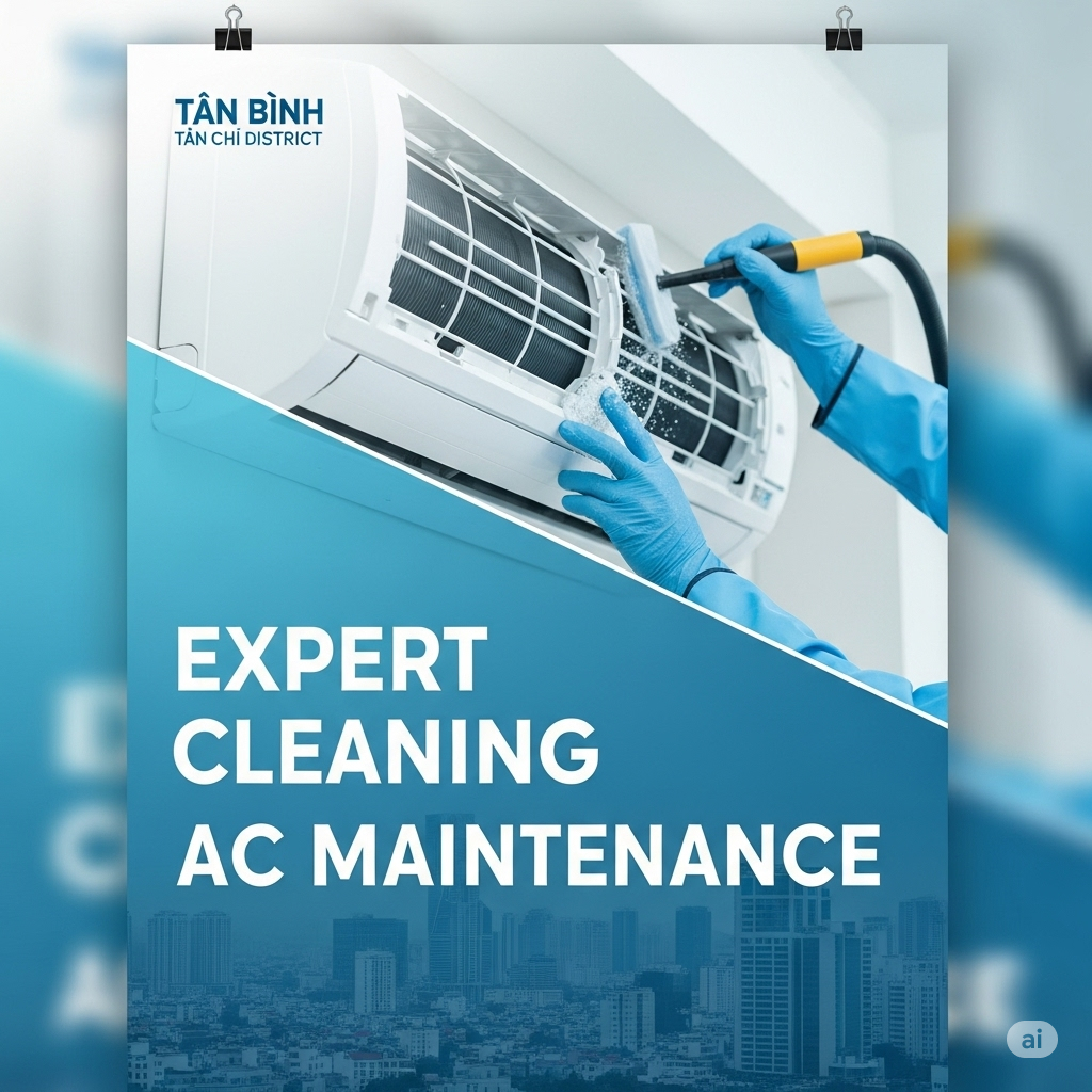Vệ sinh máy lạnh Tân Bình