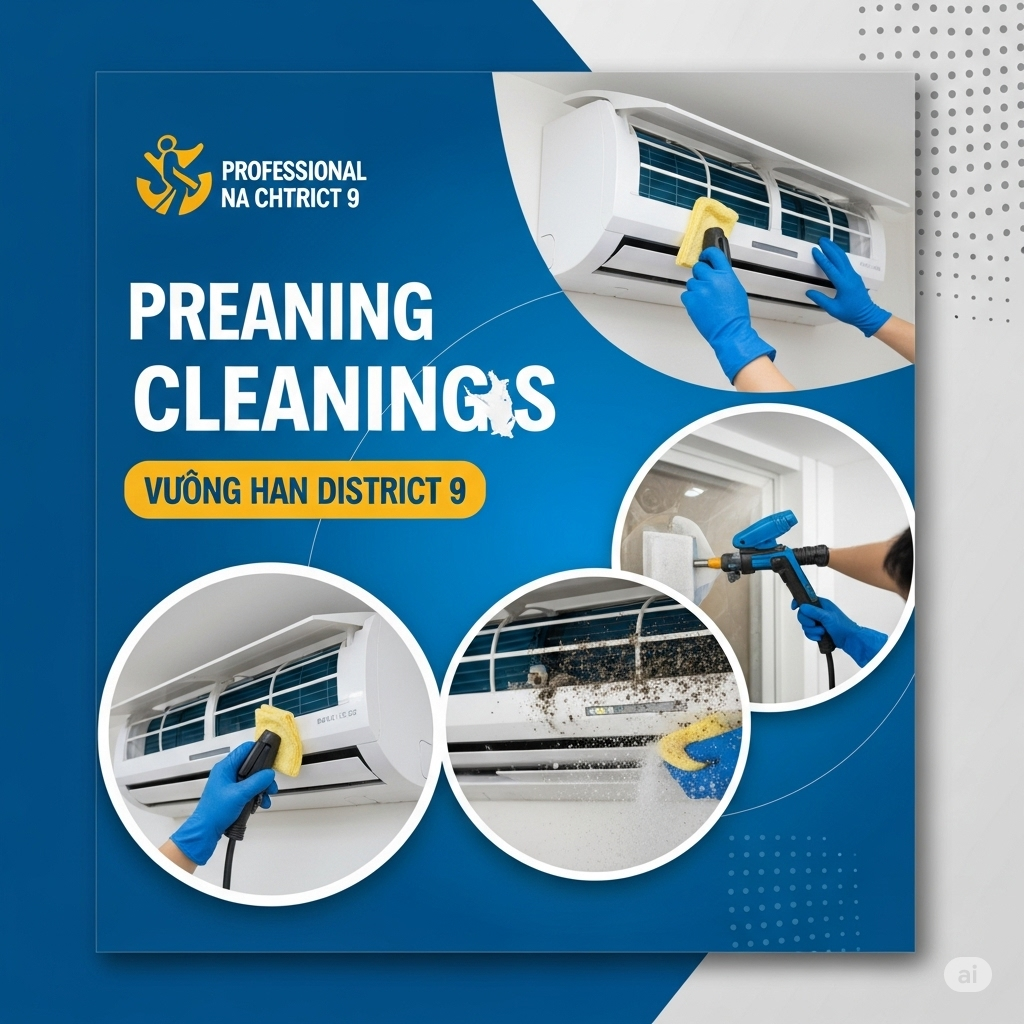 Vệ sinh Máy lạnh Quận 9