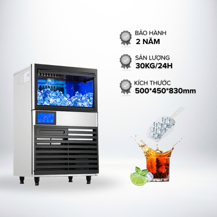 Máy làm đá viên 30kg ASIMA MODEL S-30