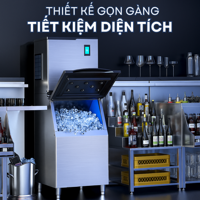 Máy làm đá bia 150kg ASIMA MODEL S-150