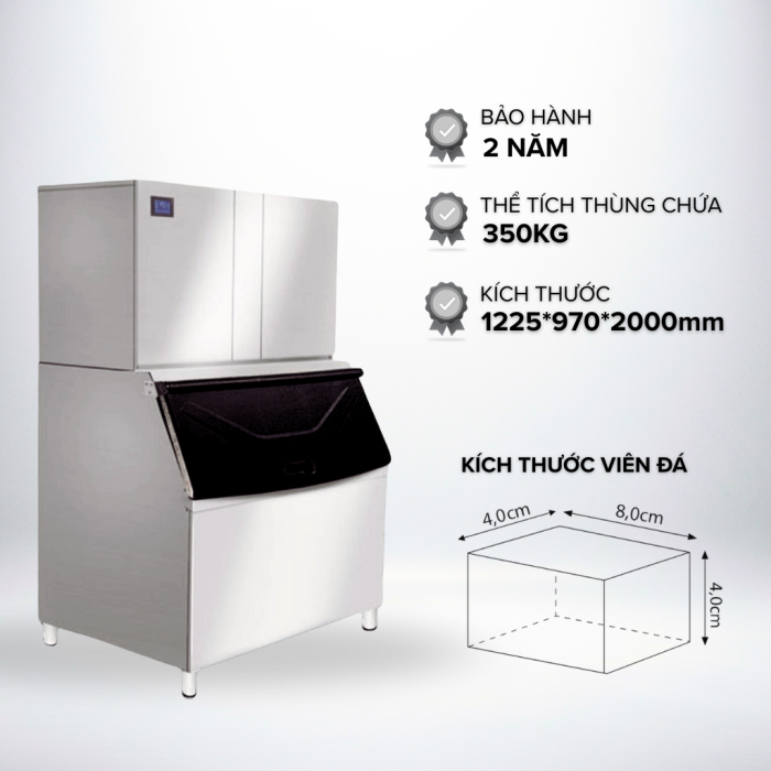 Máy làm đá bia 500kg ASIMA  MODEL  S-500